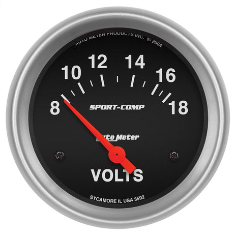 Autometer 3592 Gauge Voltmeter||3592.Jpg||85||a483592||1310922