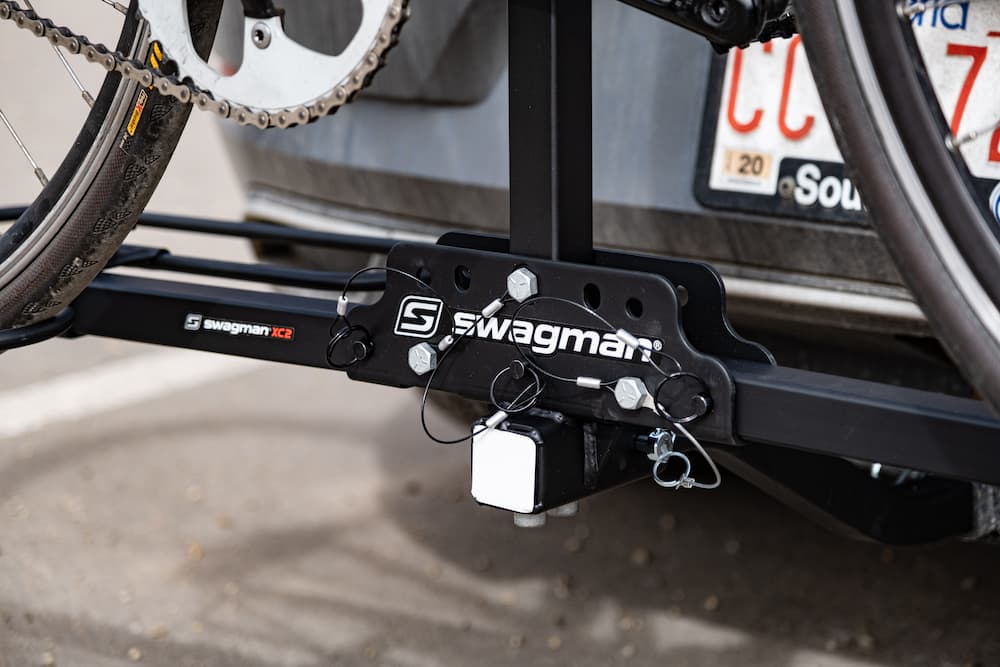 Product of Swagman 64650 2 Bikes Bike Wheel Rests In Loop Bike Rack - Receiver Hitch Mount No 