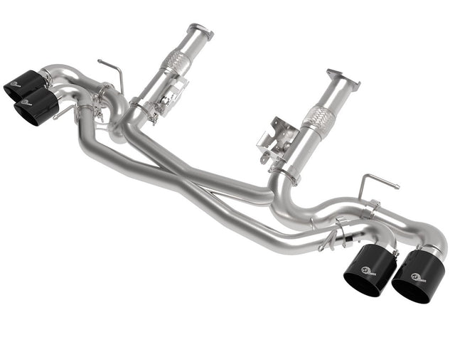 Product of Advanced FLOW Engineering 49-34127NM-B Mach Force XP Cat Back System Dual Exhaust System Kit 