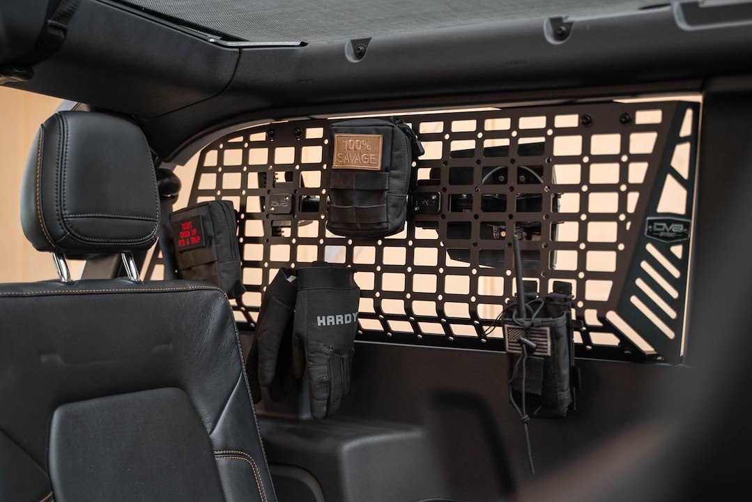 Dv8 Offroad Mpbr-12 Molle Cargo Panel||ford-Bronco-2-Door-Rear-Window-Pocket-Molle-Panels-Installed-3.Jpg||92||dv8mpbr12||1687437