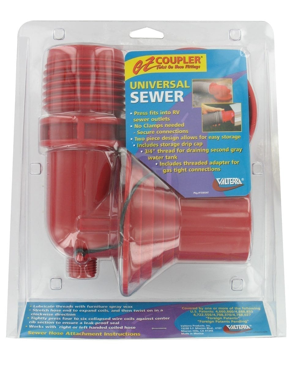 Valterra F02-3305vp Sewer Hose Connector||f02-3305vp_2.Jpg||87||v46f023305vp||1207977