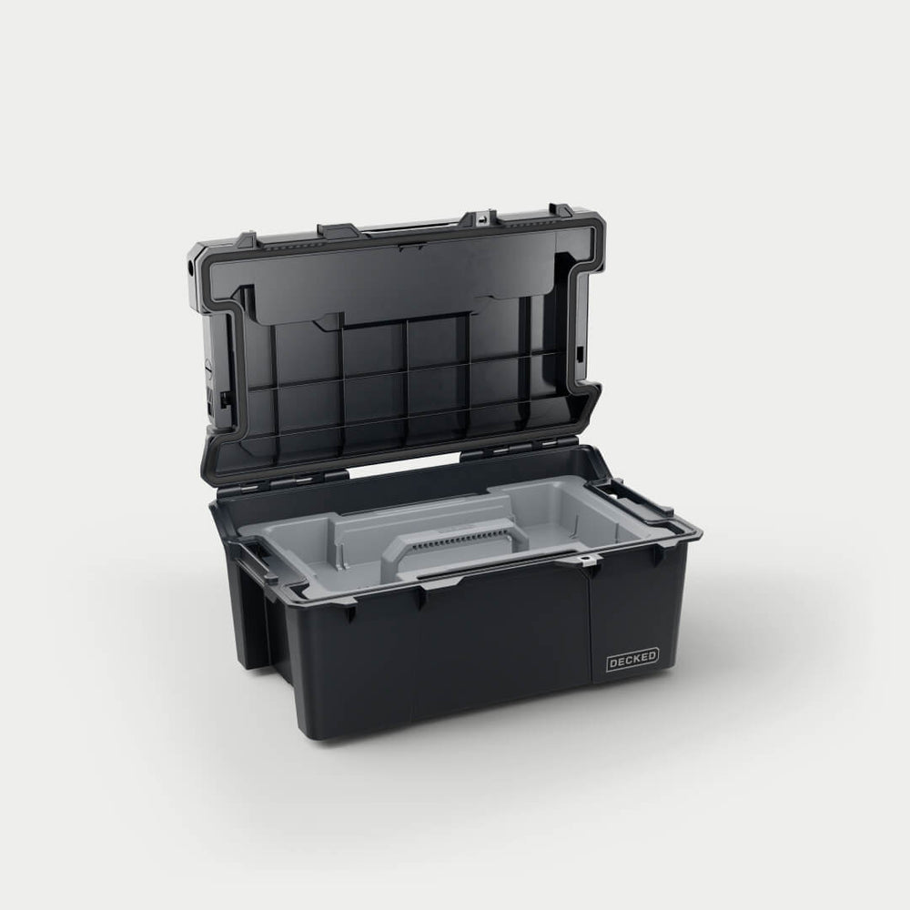 Product of Decked A0010-SIXR-BLK Sixer 16 Standard Profile Toolbox 