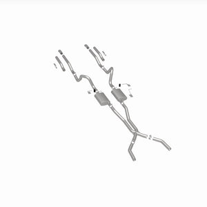 Product of Magnaflow Performance 19303 Street Cat-Back System Dual Exhaust System Kit 