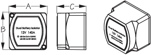 Product of Sea Dog 422790-1 Battery Isolator