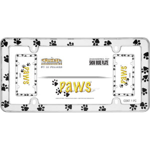 Cruiser 23033 License Plate Frame||23033_P01-Paws_Chrome-Inpack.Jpg||86||c3423033||1246443