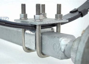 Dexter Marine 81185 Trailer Axle Leaf Spring Plate||15_Axle Tie Plate.Jpg||86||d7x81185||1211988