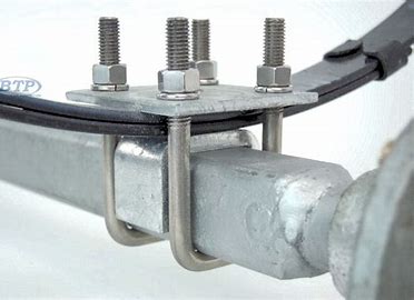 Dexter Marine 81185 Trailer Axle Leaf Spring Plate||15_Axle Tie Plate.Jpg||86||d7x81185||1211988