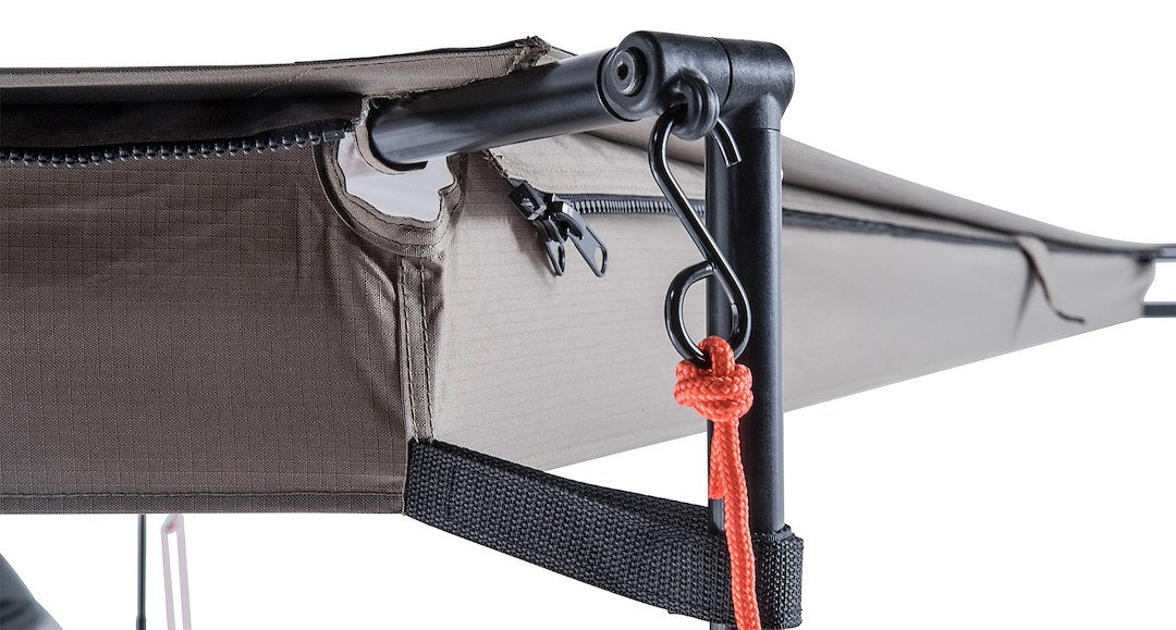Product of Rhino-Rack USA 33100 SUV/Pickup Overlanding Manual Awning , Gray Solid 