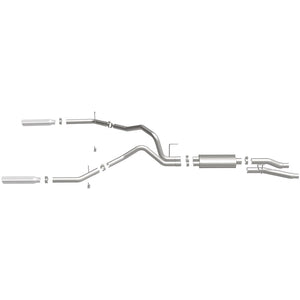 Product of Magnaflow Performance 16520 Exhaust System Kit Cat-Back System Dual Exhaust System Kit 