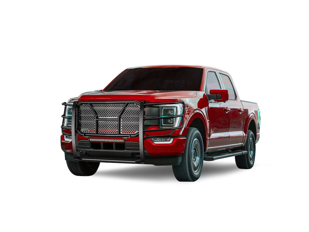 Product of Black Horse Offroad RU-FOF116-B-K2 Grille Guard  