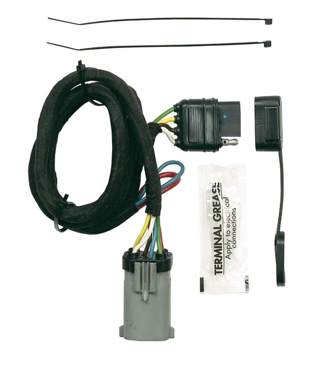 Product of Hopkins MFG 40165 Vehicle End 4 Flat Trailer Wiring Connector 