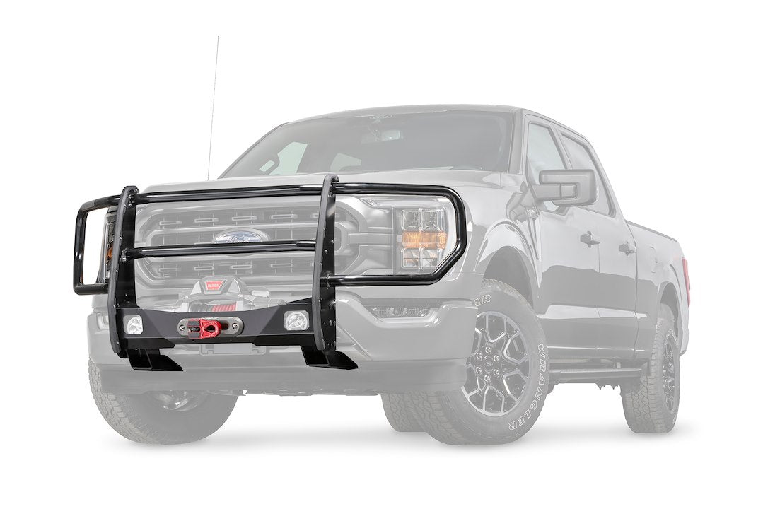 Product of Warn 107685 Grille Guard 1-Piece Black 