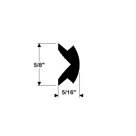 Product of Taco V12-0342bka50-1 Boat Rub Rail Insert