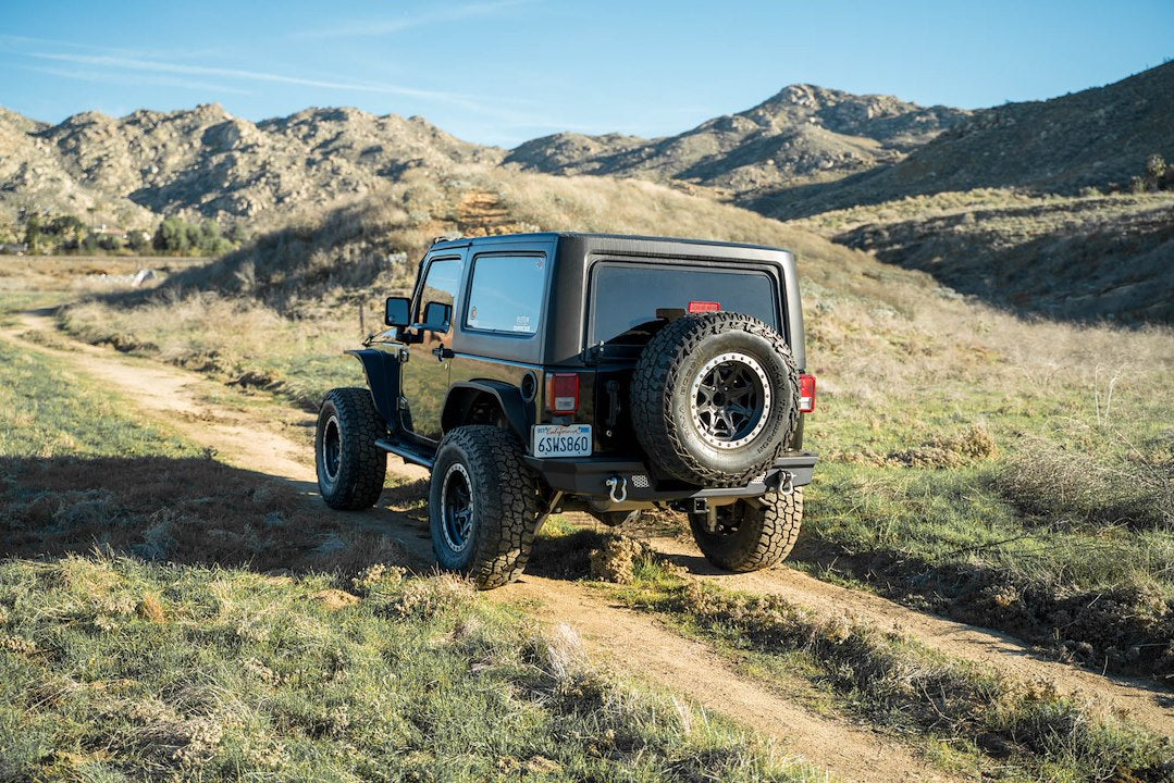Product of DV8 Offroad RBJK-13 MTO Series Steel Powder Coated Bumper 