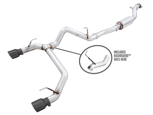 Product of AWE Tuning 3015-33456 0FG Cat-Back System Single Exhaust System Kit 