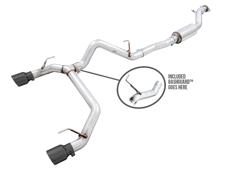 Product of AWE Tuning 3015-33456 0FG Cat-Back System Single Exhaust System Kit 