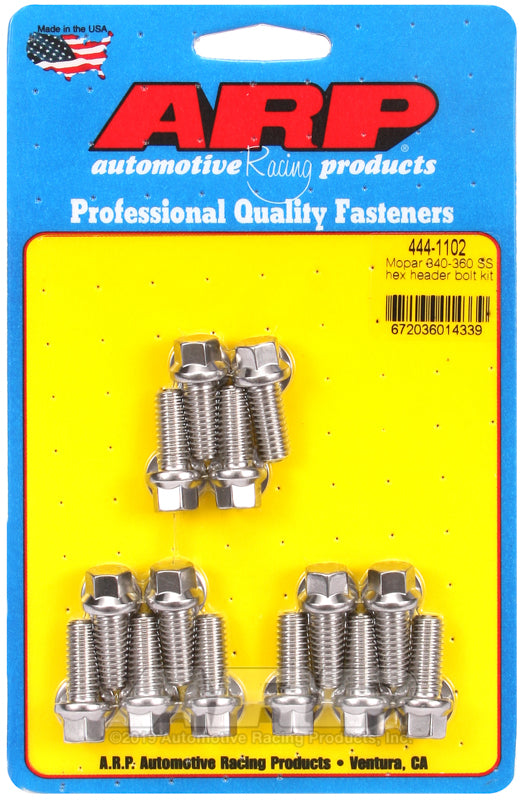 Arp Auto Racing 444-1102 Exhaust Header Bolt||444-1102.Jpg||85||a144441102||960154