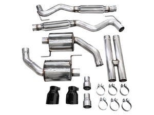 Product of AWE Tuning 3015-33650 Touring Edition Cat-Back System Dual Exhaust System Kit 