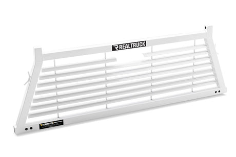 Backrack 12900w Headache Rack||brk_Louvered_White_Offvehicle_Side.Jpg||85||b1a12900w||1571398