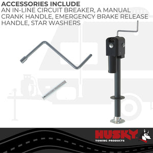 Husky Towing 81200 Trailer Tongue Jack||hus_81200_Electric Tongue Jack_B2c_5.Jpg||89||hus81200||2493537