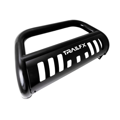Product of TrailFX B0035B Bull Bar Black Powder Coated 3 Inch Yes with skid plate 