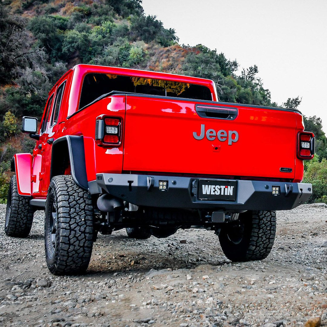 Product of Westin Automotive 59-82075 WJ2 Series Steel Textured Powder Coated Bumper 