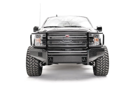 Product of Fab Fours FF18-K4560-1 Black Steel Steel Gloss Powder Coated Bumper 
