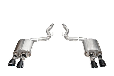 Product of Corsa Performance 21267BLK Sport Valve Axle Back System Exhaust System Kit 