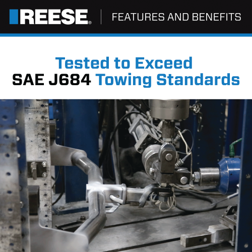 Product of Reese 2117111 2 Inch Receiver Trailer Hitch Ball Mount 