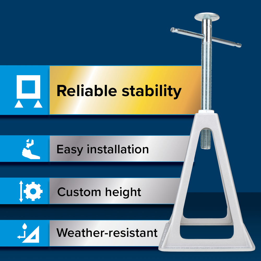 Product of Camco 44560 6000 Pound Manual Trailer Stabilizer Jack Stand 