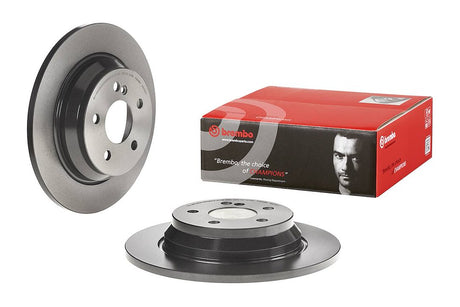 Product of Brembo 08A73411C02 Solid 1 Piece Brake Rotor 