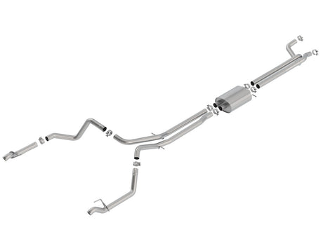 Product of Borla 140778 S-Type Cat Back System Dual Exhaust System Kit 