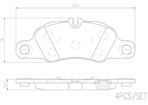 Brembo P65019n Brake Pad||p65019n_2.Png||87||brmp65019n||2104672