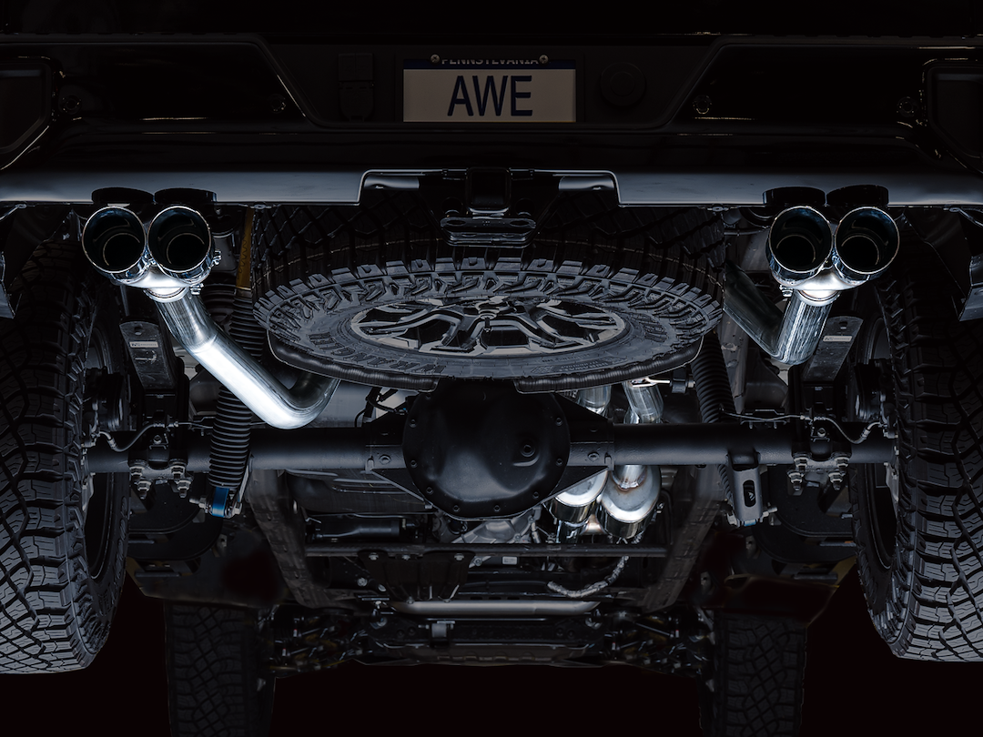 Product of AWE Tuning 3015-42284 0FG Cat-Back System Dual Exhaust System Kit 