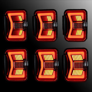 Product of Winjet Renegade CTRNG0668-BS-SQ Tail Light Assembly 
