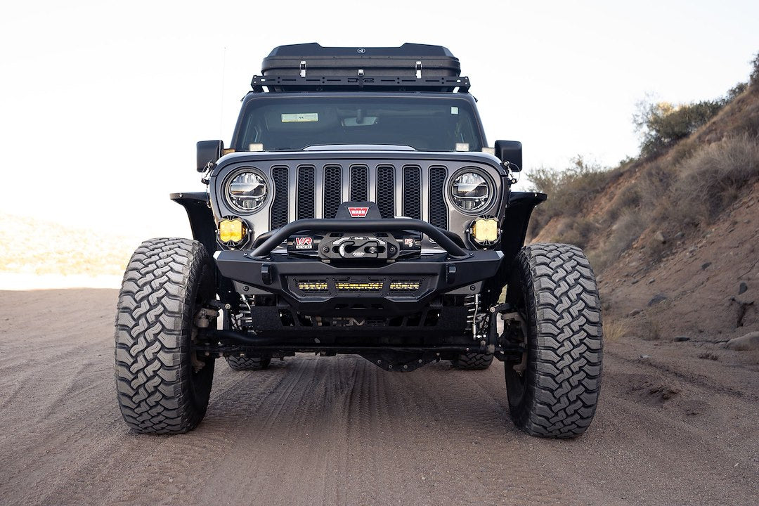 Product of DV8 Offroad FBJL-09 Spec Series Steel Powder Coated Bumper 