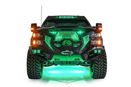 Product of Fab Fours GR3000-1 Grumper Steel Powder Coated Bumper 