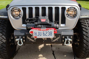 Product of Fishbone Offroad FB22341 Barracuda Steel Powder Coated Bumper 