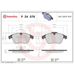 Brembo P24076 Brake Pad||p24076_Drw.Jpg||88||brmp24076||1752768
