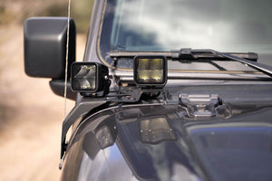 Dv8 Offroad Lbjl-04 Driving/ Fog Light Mounting Bracket||gladiator-Wrangler-Pod-Light-Mount.Jpg||95||dv8lbjl04||1627934
