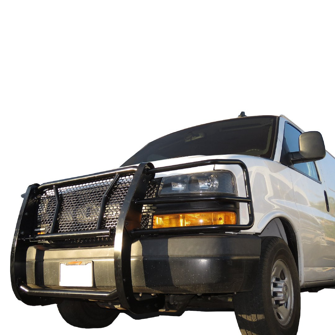 Product of Black Horse Offroad RU-GV02MA-B Grille Guard  