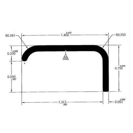 Product of Ap Products 021-86102-8 Trim Molding