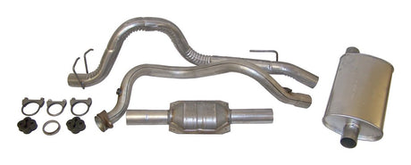Product of Crown Automotive 52018176K Exhaust System Kit DPF Cat Back System Single Exhaust System Kit 