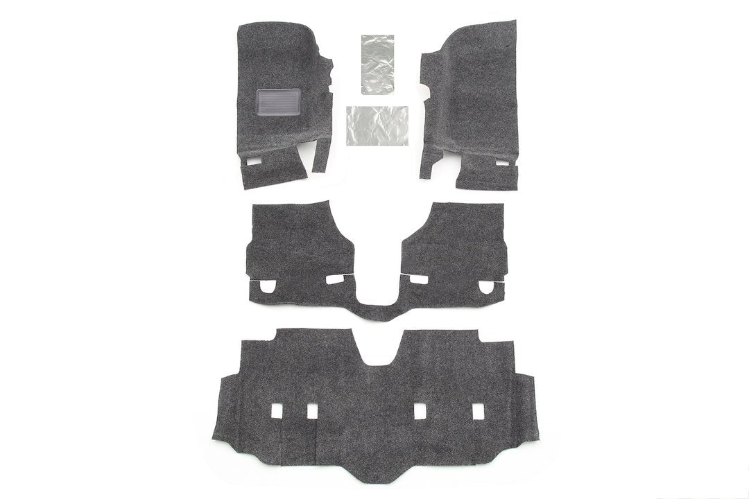 Product of BedRug BRJK07F4 Dark Gray Direct-Fit Carpet 