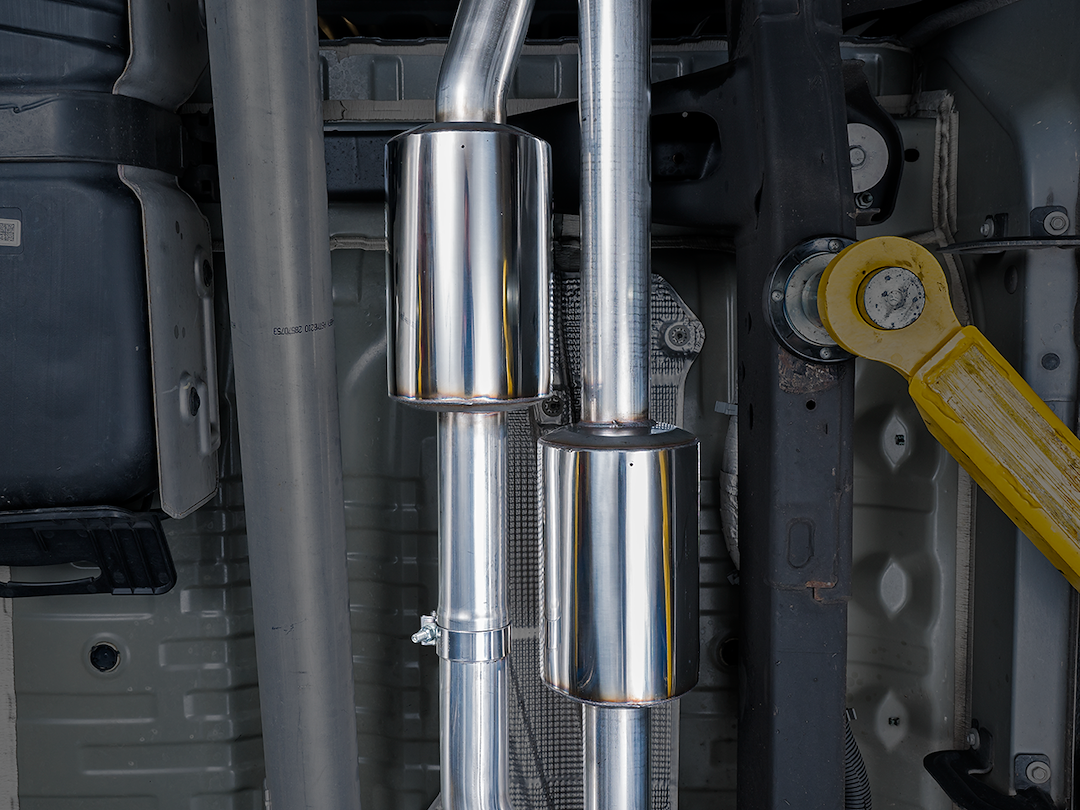 Product of AWE Tuning 3015-42203 0FG Cat-Back System Single Exhaust System Kit 