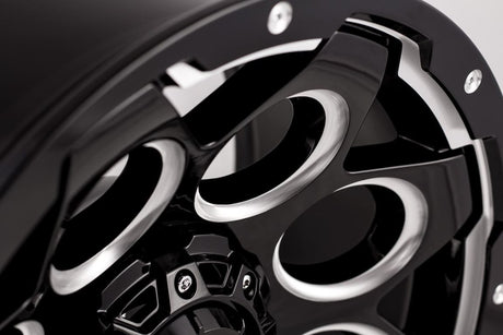 Product of Grid Wheels 18x9 Black With Natural Accents Wheel - Not Applicable Bolt Pattern 