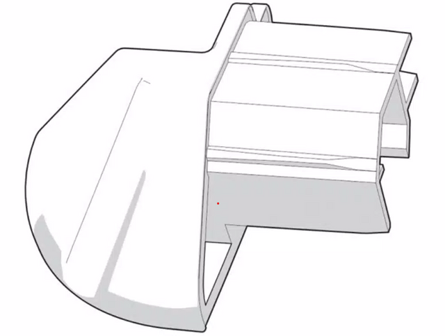 Truxedo 1118350 Tonneau Cover Rail End Cap||1118350.Png||85||t701118350||1778273
