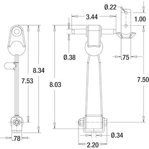 Buyers Products Wj208 Hood Latch||wj208_7.Jpg||92||b83wj208||1683432