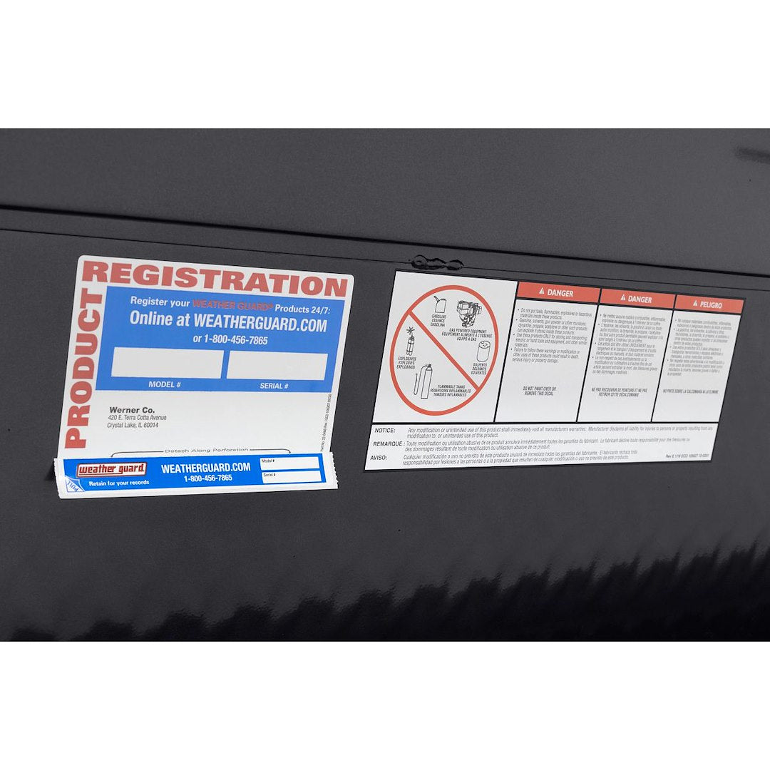 Product of Weather Guard (Werner) 184-6-04 Low Profile Toolbox 