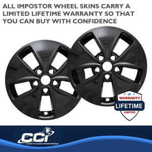 Product of Coast To Coast IWCIMP400BLK Black Set Of 4 